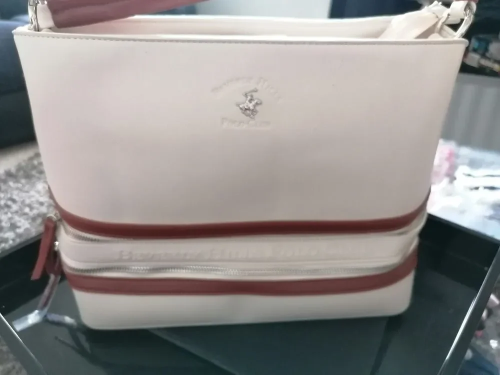 Beverly Hills Handbag New handles strap pockets lightweight tactile very pretty - Picture 1 of 15